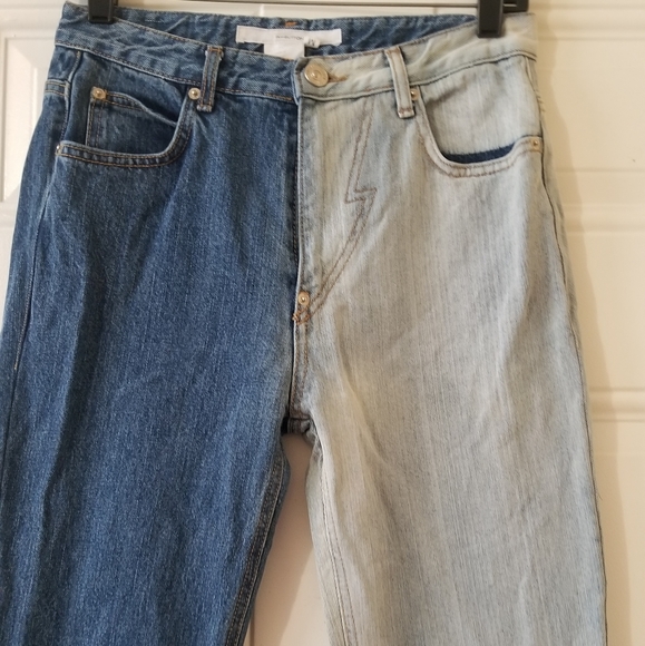Pushbutton Two Tone Midrise Denim Jean - Picture 8 of 13